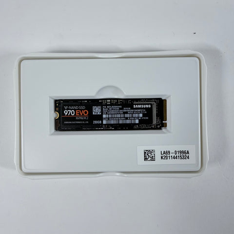 Samsung M.2 2280 970 EVO 250GB PCIe Gen 3.0 x4 SSD MZ-V7E250BW