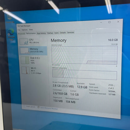 HP Envy X360 M6 15.6" i7-7500U 2.9GHz 16GB RAM 1TB HDD