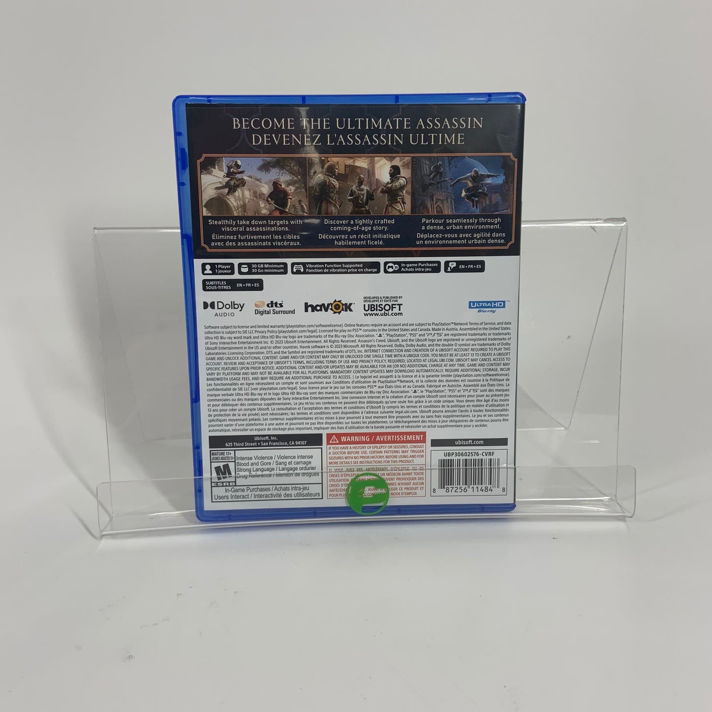 Assassin's Creed: Mirage (Sony PlayStation 5 PS5, 2023)