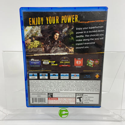 Infamous Second Son (Sony PlayStation 4 PS4, 2014)