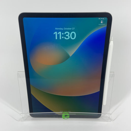 WiFi Only Apple iPad Pro 11" 2nd Gen 256GB 16.6 Space Gray MXDC2LL/A BUNDLE