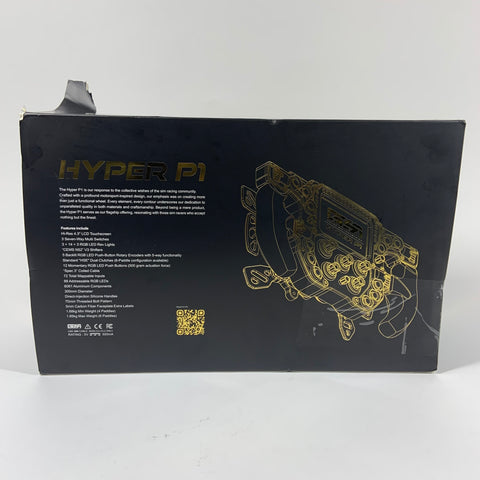New Gomez Sim Industries Hyper P1 USB Formula/GT sim racing steering wheel