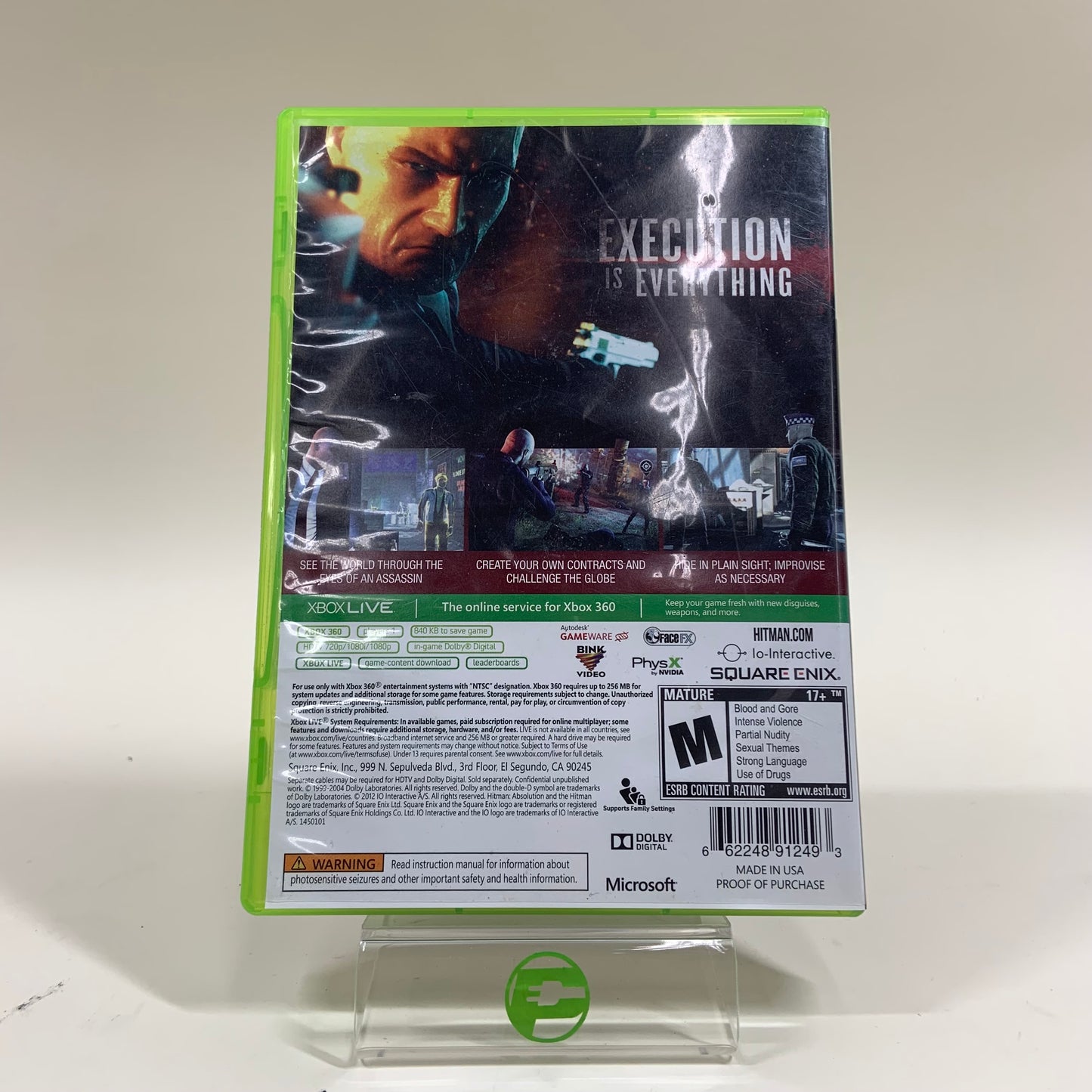 Hitman absolution (Microsoft Xbox 360, 2012)