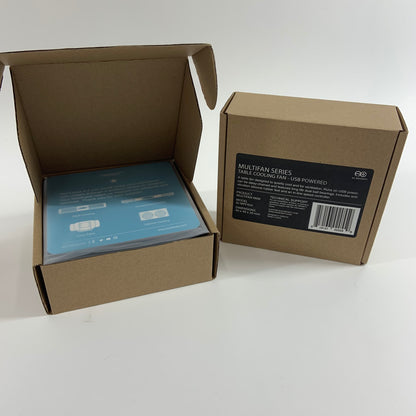 New LOT OF MINI MULTIFAN SERIES COOLING FANS AI-MPF120A, 2 x AI-MPF40A