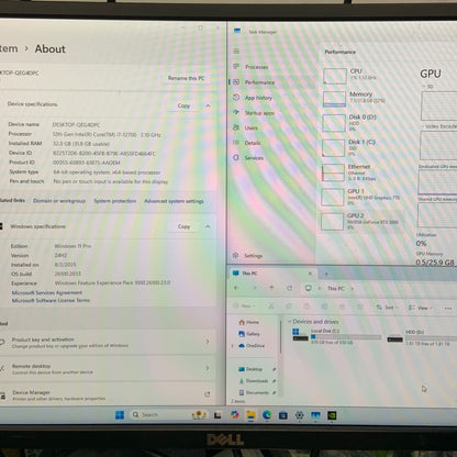 LIAN LI White RGB RTX 3080 Overclocked 32GB DDR5 3TB Storage i7-12700 NVIDIA PC