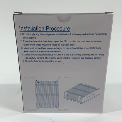 New Supermicro Server  Heatsink snk-p0057PS