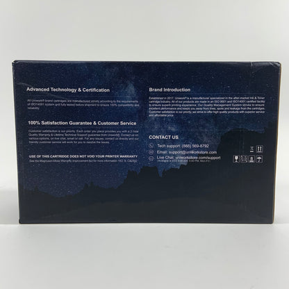 New Uniwork 78A 2 Pack Premium Toner Cartridge X003AYFIXN Black Toner Cartridge