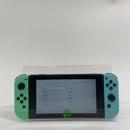 Nintendo Switch v2 Video Game Console HAC-001(-01)  Animal Crossing Edition