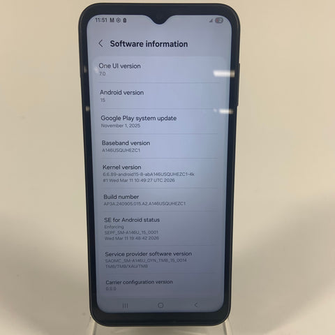 T-Mobile Samsung Galaxy A14 5G 4GB RAM 64GB SM-A146U Black
