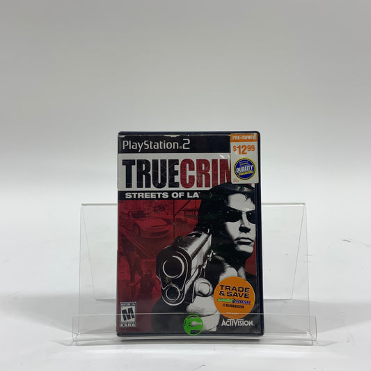 True Crime Streets of LA  (Sony PlayStation 2 PS2,  2003)