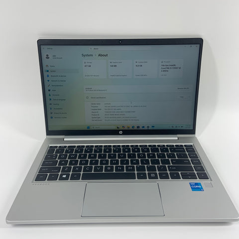 HP ProBook 640 G8 14" i5-1135G7 1.3GHz 16GB RAM 512GB SSD
