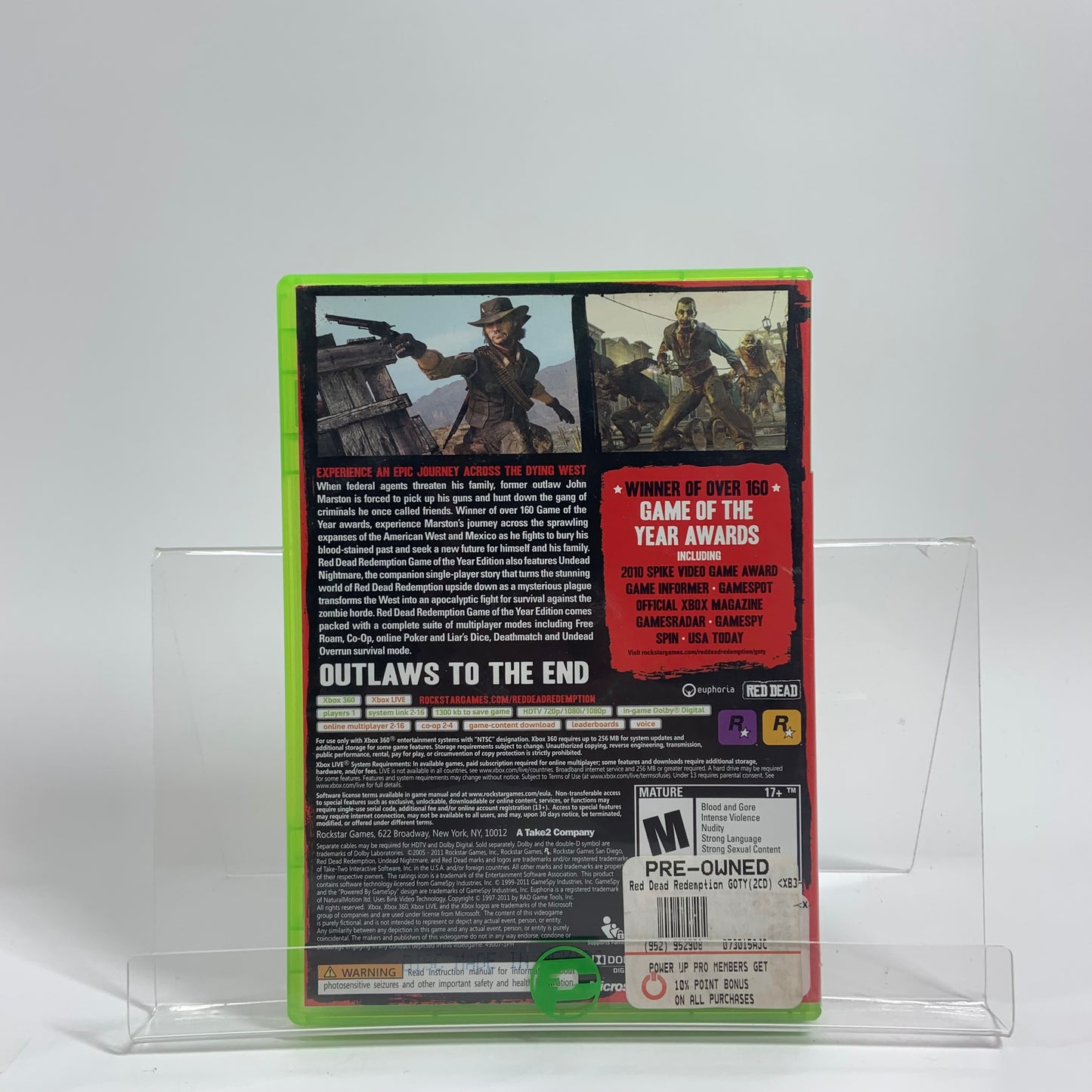 Red Dead Redemption [Game of the Year] (Microsoft Xbox 360, 2011)
