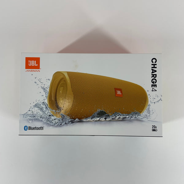 JBL Charge 4 Portable Bluetooth Party Speaker Mustard Yellow N/A
