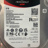 Seagate 3.5" Ironwolf Pro 8TB SATA III 6Gbps HDD 2M7101-500