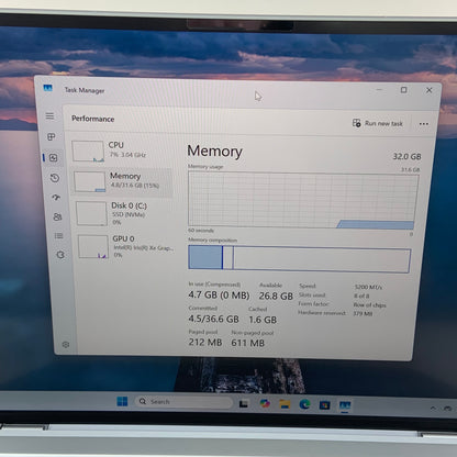 Dell XPS 13 9315 P153G 13.4" i7-1250U 1.1GHz 32GB RAM 1TB SSD