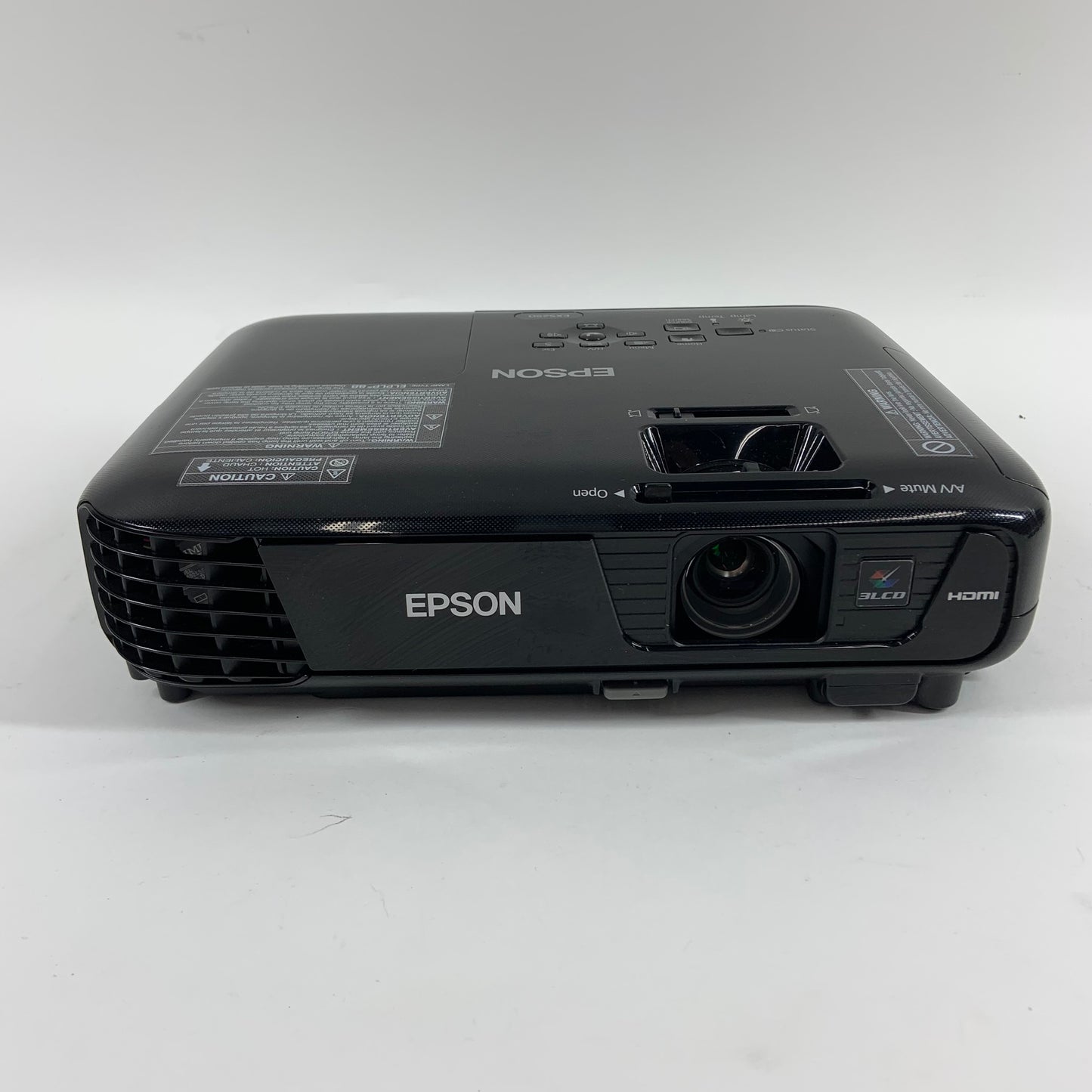 Epson EX5250 Pro 1024x768 XGA 3LCD Projector 3,600 Lumens H723A ZERO Lamp Hours