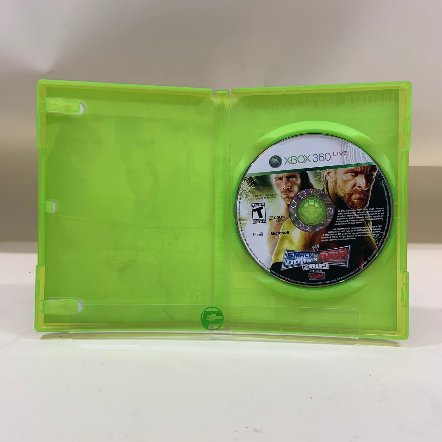 WWE Smackdown vs. Raw 2009 (Microsoft Xbox 360, 2008)