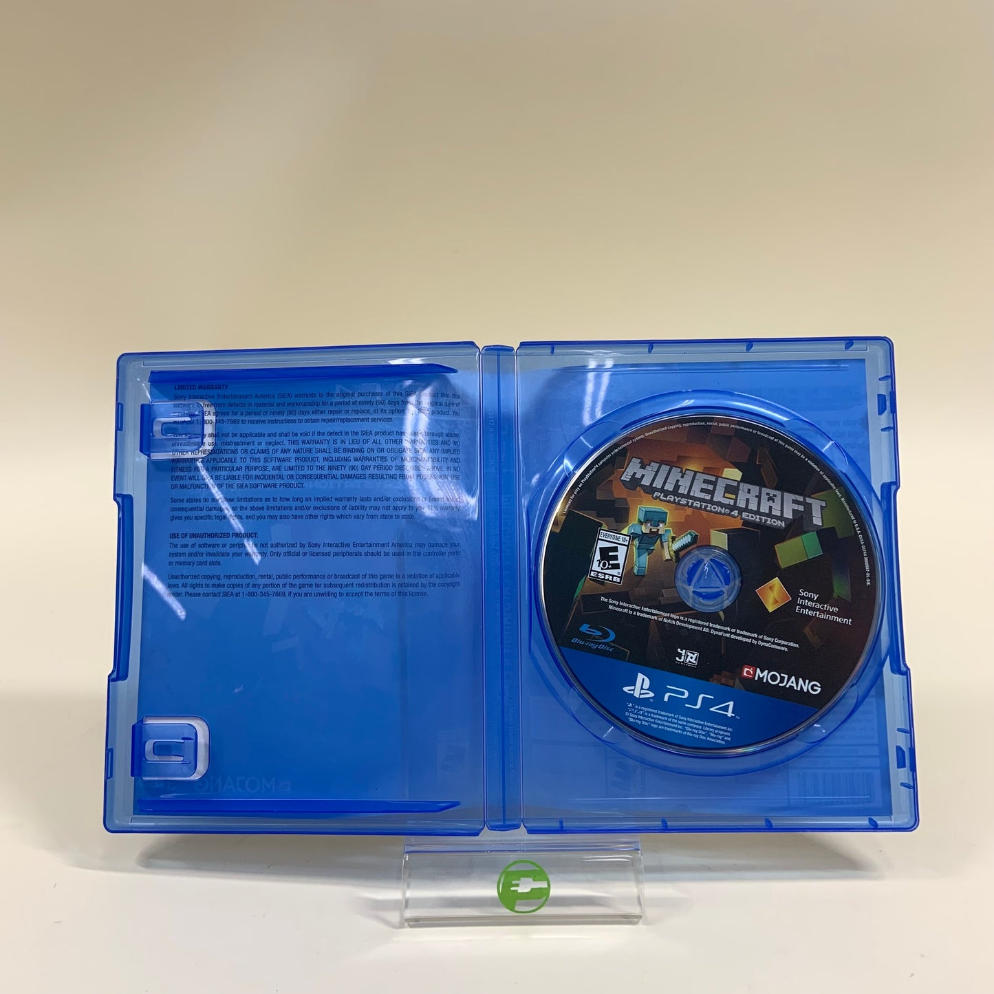 Minecraft: Playstation 4 Edition (Sony PlayStation 4 PS4, 2014)