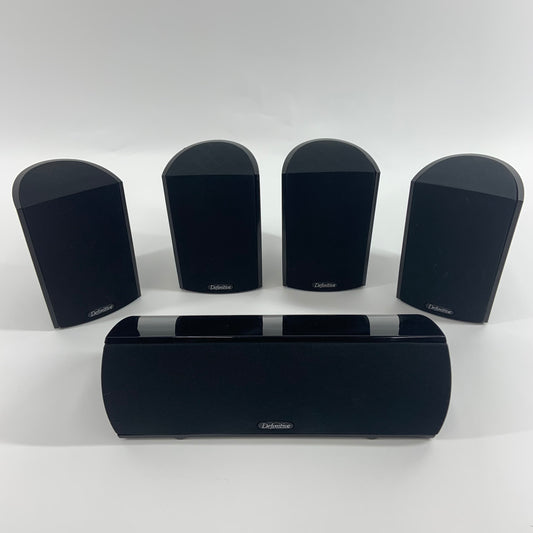 Definitive Technology ProCinema ProMonitor + ProCenter 600 Speakers Black BUNDLE