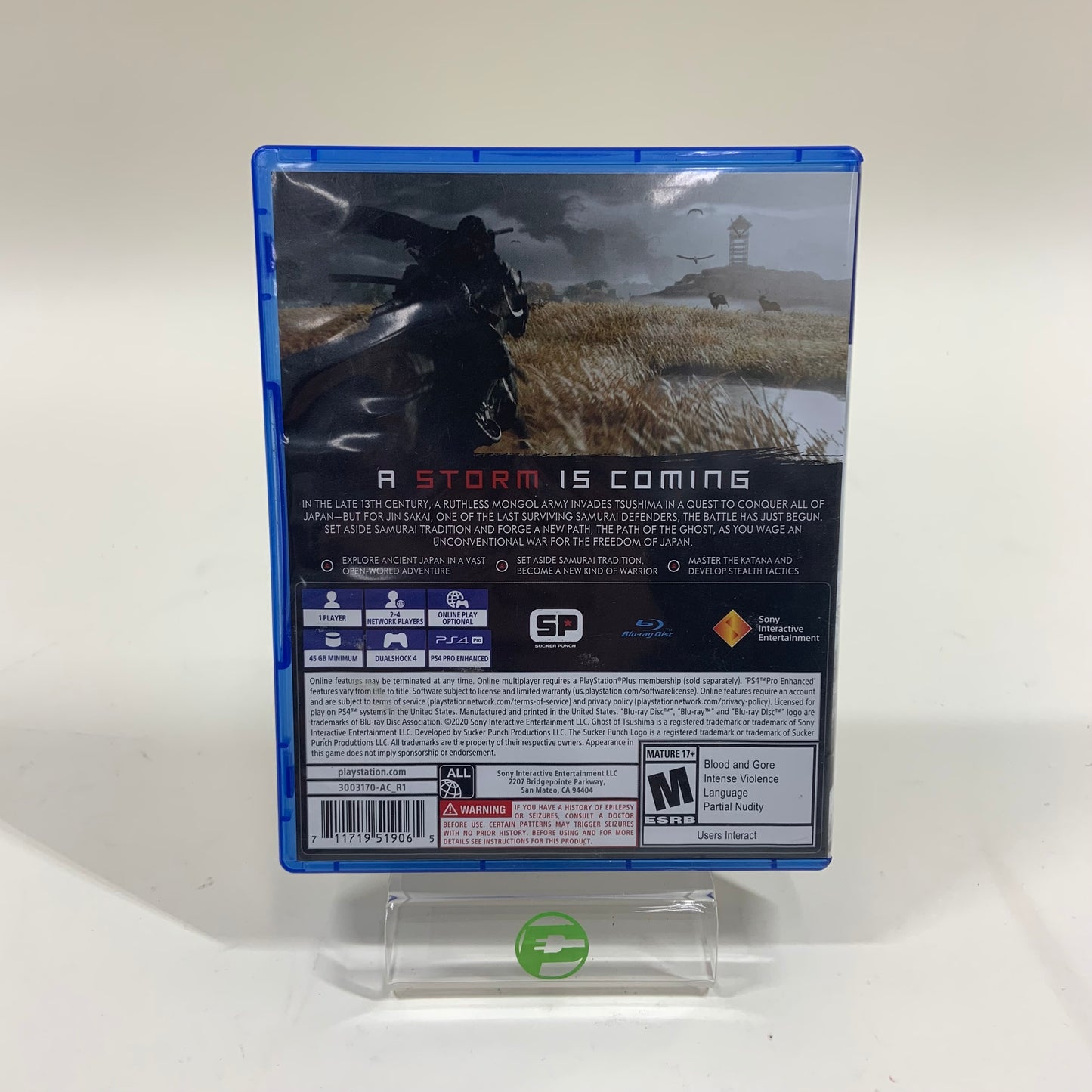 Ghost: Of Tsushima (Sony PlayStation 4 PS4, 2020)