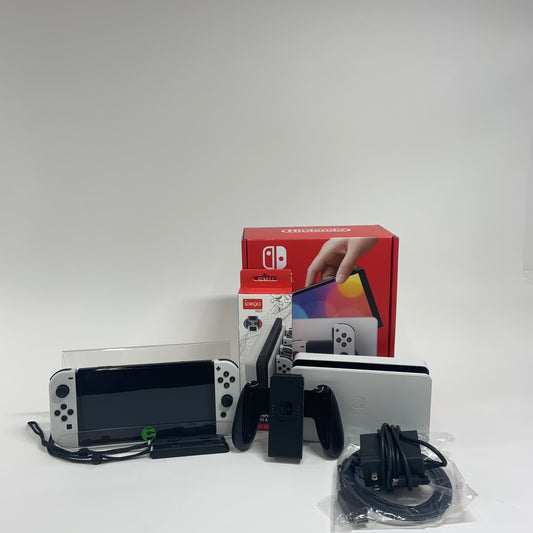 Nintendo Switch OLED Video Game Console HEG-001 White