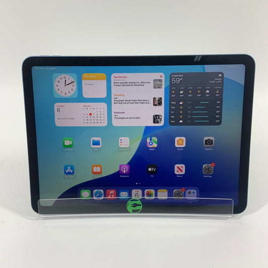 WiFi Only Apple iPad Air 5th Gen 64GB Blue MM9E3LL/A
