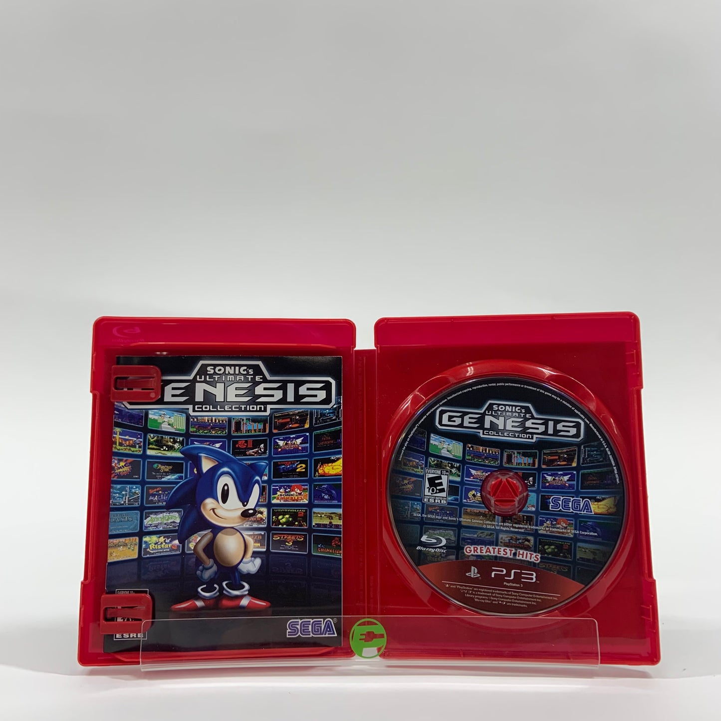 Sonic's Ultimate Genesis Collection [Greatest Hits]  (Sony PlayStation 3 PS3,  2009)