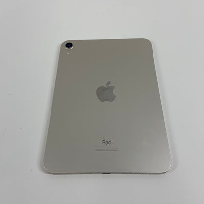 WiFi Only Apple iPad Mini 6th Gen 256GB Starlight MK7V3LL/A