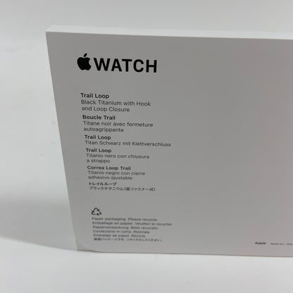 New Unlocked Apple Watch Ultra 3 49MM Black Titanium Black Trail Loop MF1D4LW/A