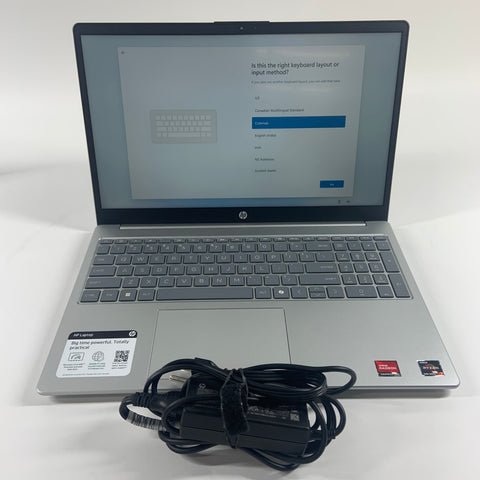 HP Pavilion 15-FC0237NR 15.6" Ryzen 7 5825U 2.0GHz 8GB RAM 512GB SSD
