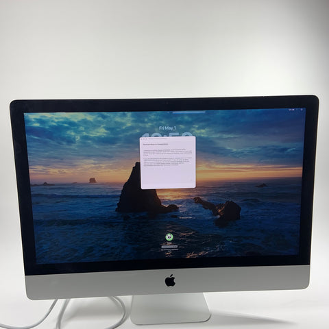 2020 Apple iMac 27" i5 3.1GHz 8GB RAM 256GB SSD Silver A2115