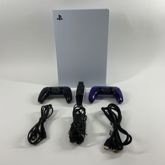 Sony PlayStation 5 Digital Edition 825GB White Console Gaming System CFI-1015B