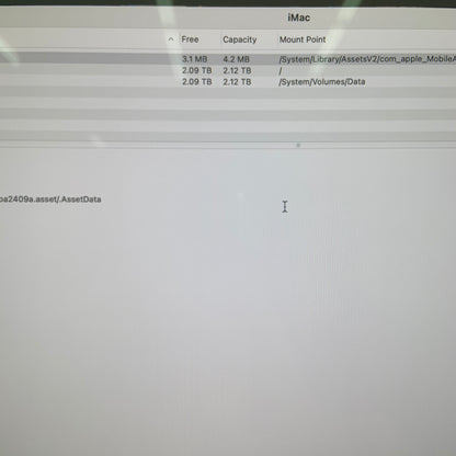 2019 Apple iMac 27" i5 3.7GHz 16GB RAM 2TB Fusion Drive Silver A2115