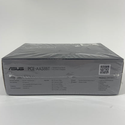 New Asus AX3000 Dual Band Wi-Fi 6 PCI-E Adapter
