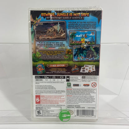 NEW SEALED New Joe & Mac: Caveman Ninja (Nintendo Switch, 2022)