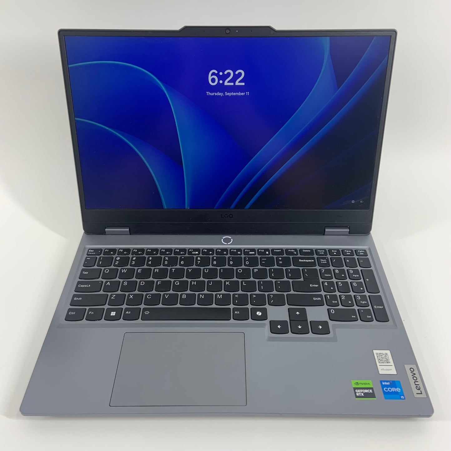 Lenovo LOQ 15IAX9 15.6" i5-12450HX 2.4GHz 12GB RAM 512GB SSD GeForce RTX 2050