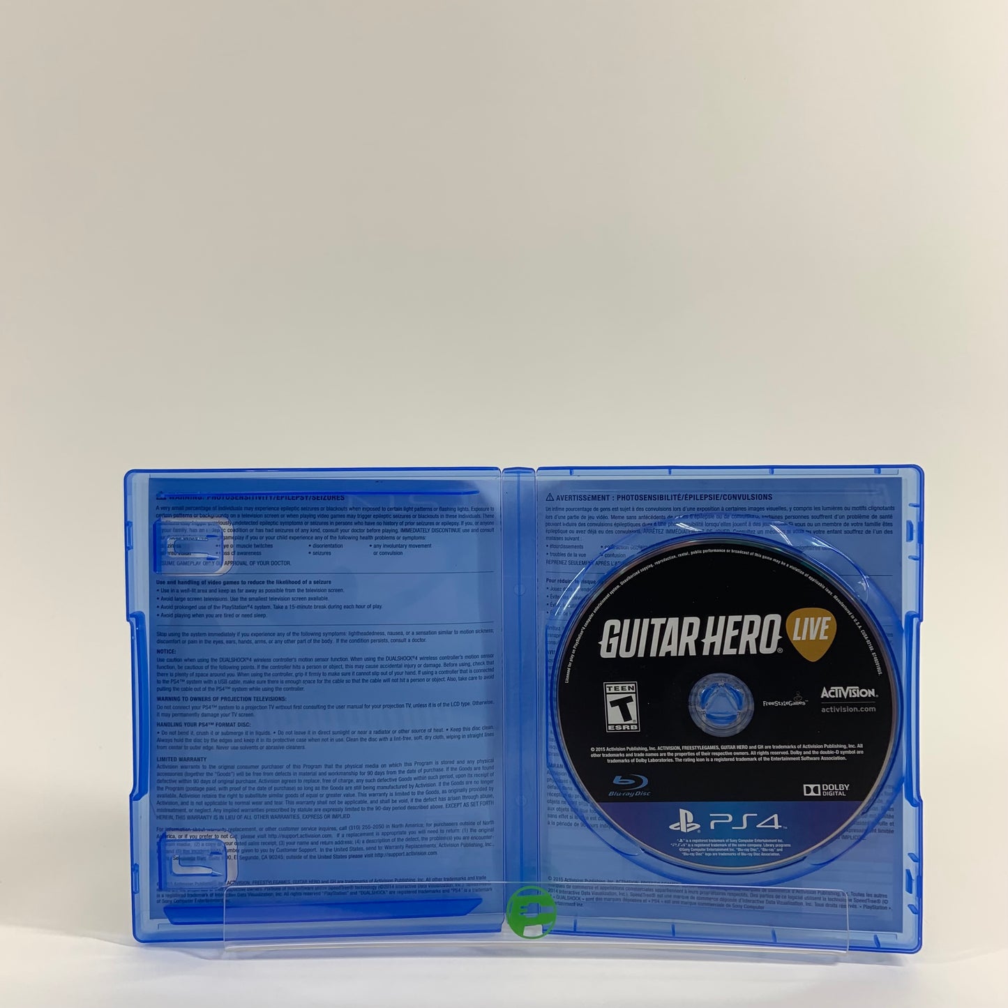 Guitar Hero Live (Game Only) (Sony PlayStation 4 PS4, 2015)