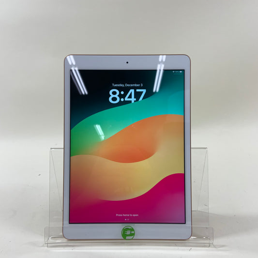 WiFi Only Apple iPad 7th Gen 32GB 17.6.1 Rose Gold A2197