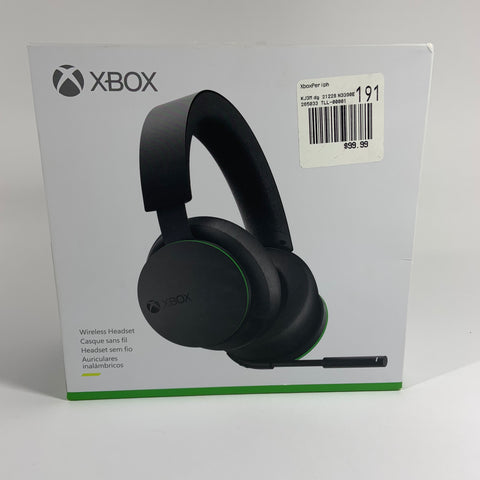Microsoft Wireless Headset Black 1944 For Xbox One And Xbox Series X/S