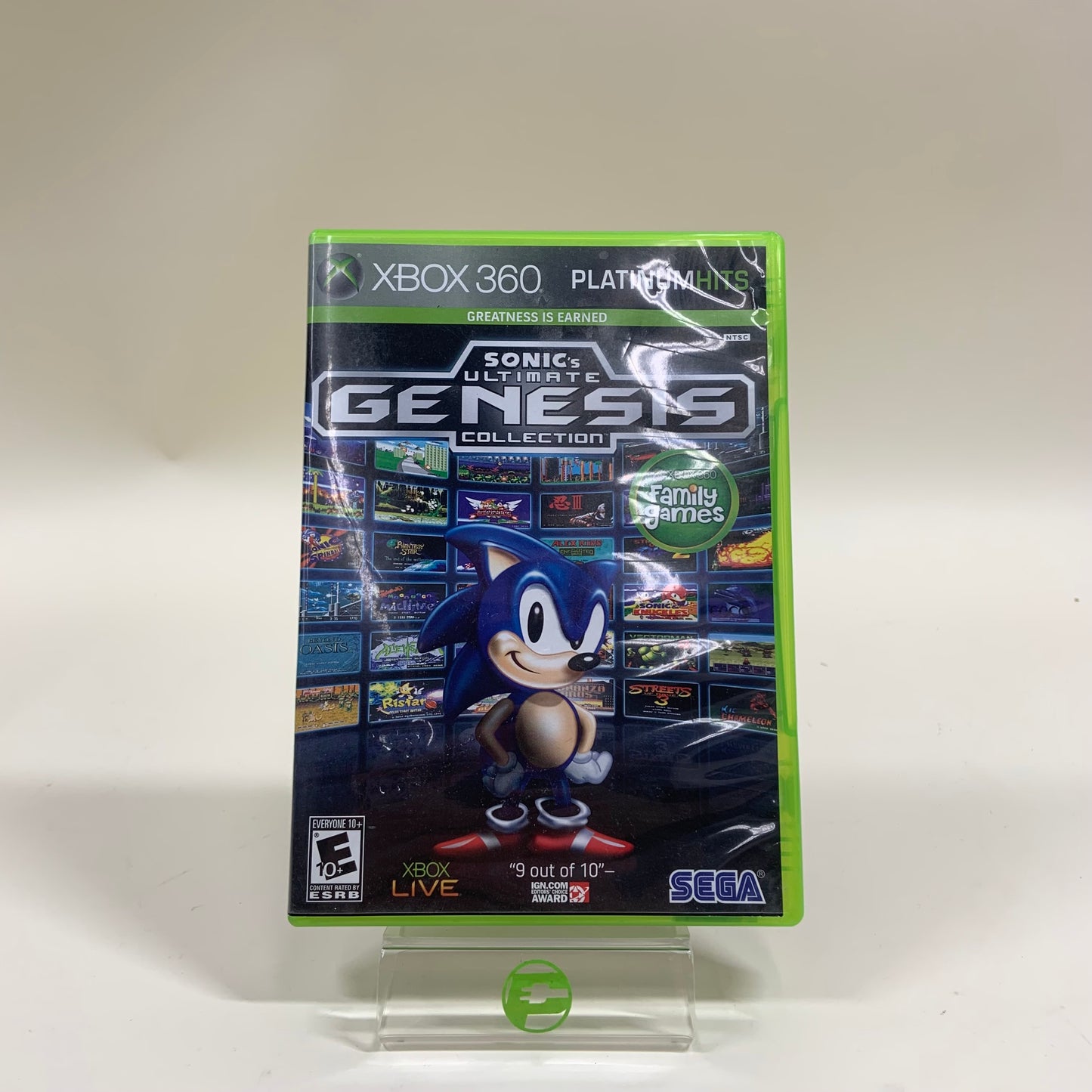 Sonic's Ultimate Genesis Collection (Microsoft Xbox 360, 2009)