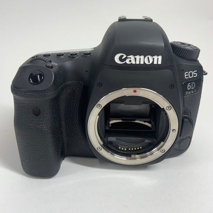 Canon EOS 6D Mark II 26.2MP Digital DSLR Camera with 35mm Canon Lens BUNDLE