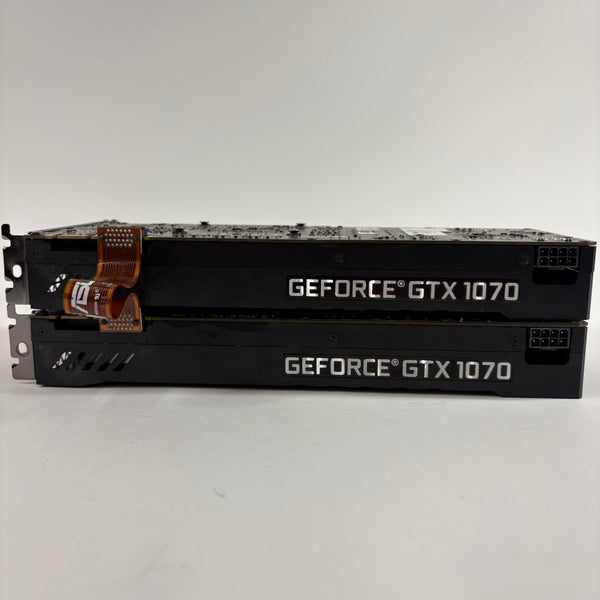 PNY GeForce GTX 1070 8GB GDDR5 Graphics Card SLI Pair Dual GPU