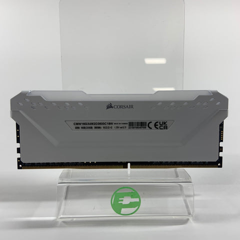 Corsair Vengeance RGB Pro 16GB (2x8GB) RAM DDR4 3600MHz CMW16GX4M2D3600C18W