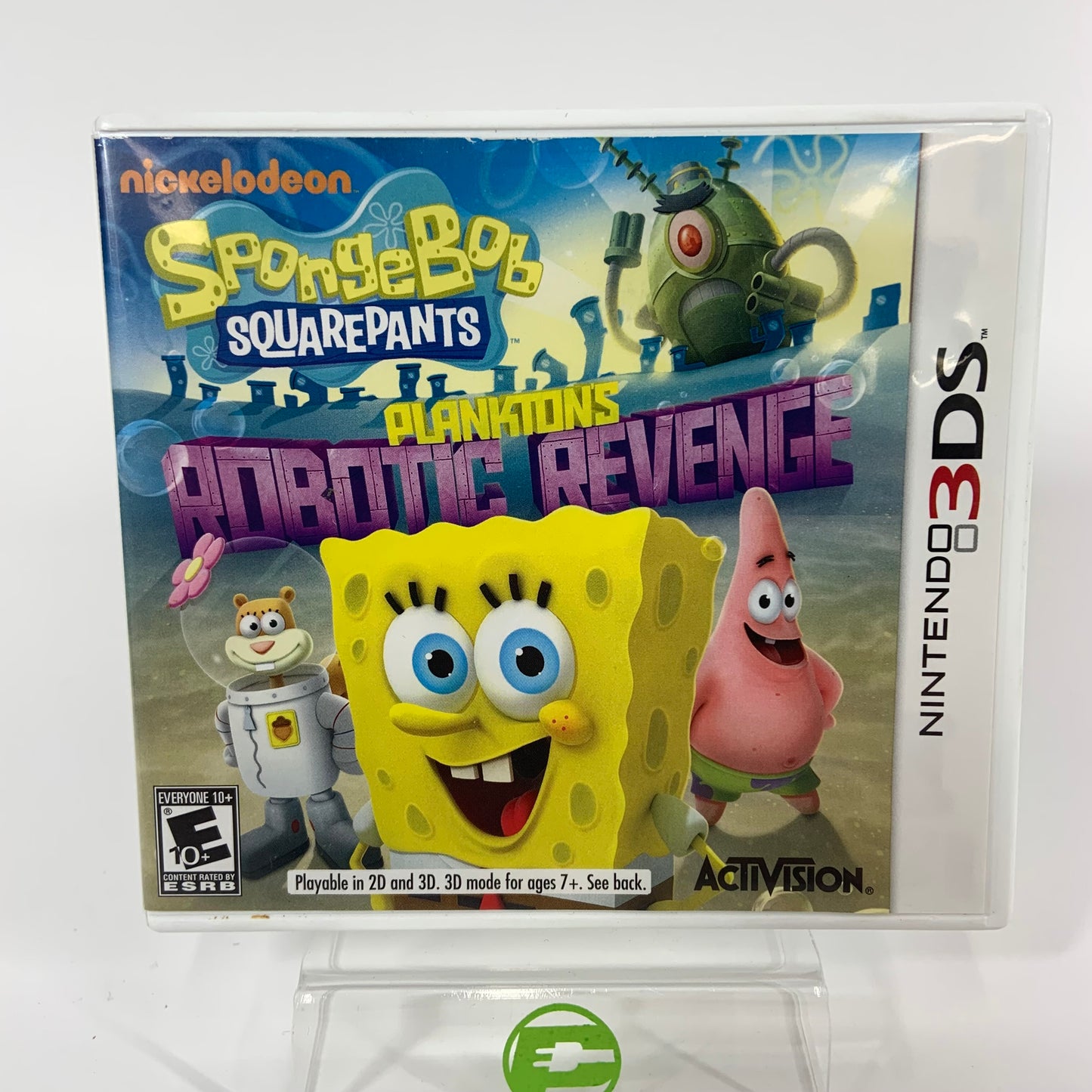 SpongeBob SquarePants: Plankton's Robotic Revenge (Nintendo 3DS, 2013)