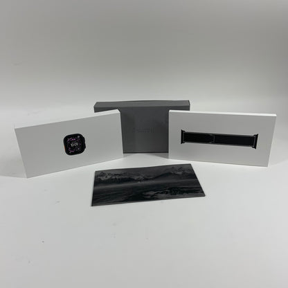 New Unlocked Apple Watch Ultra 3 49MM Black Titanium Black Trail Loop MF1D4LW/A