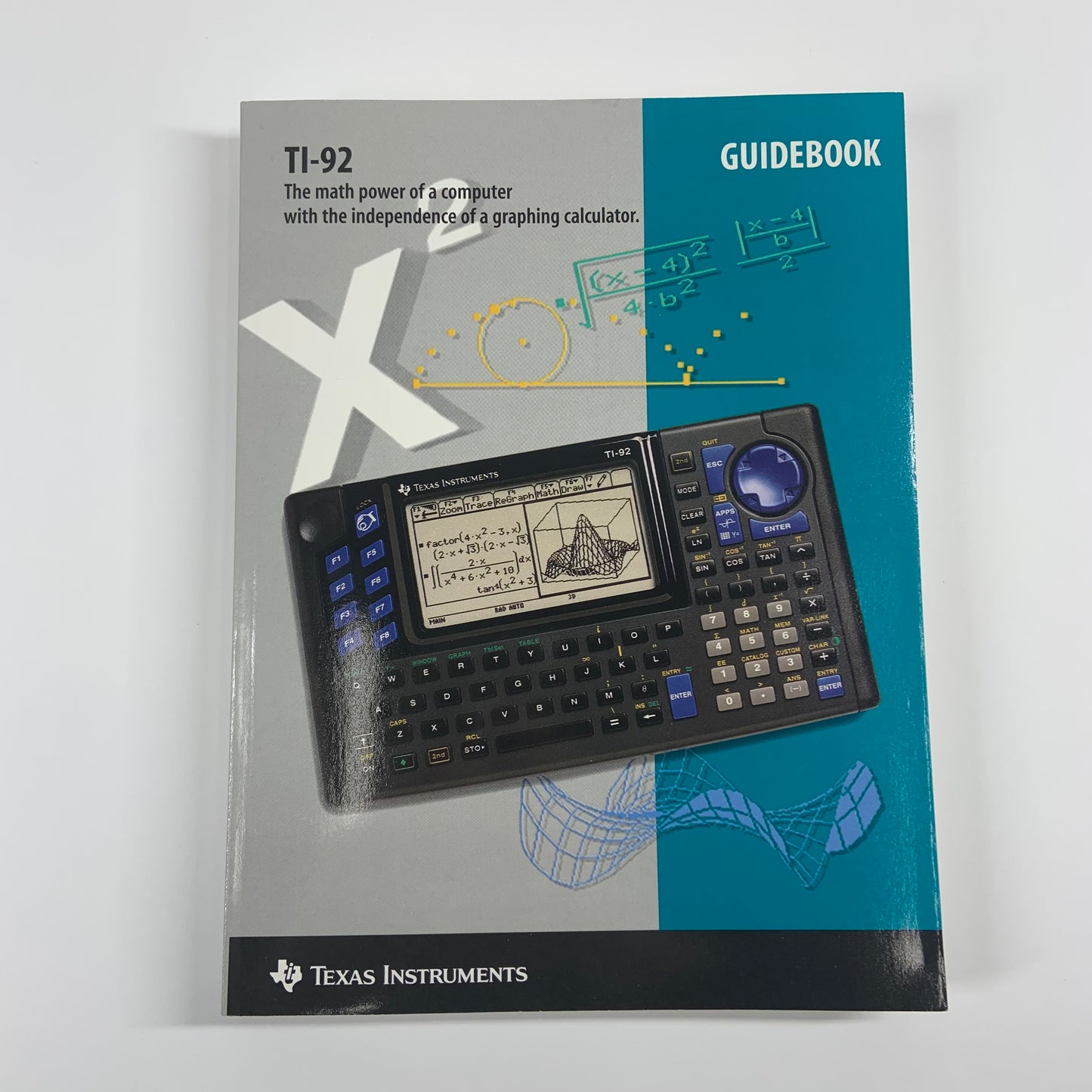 Texas Instruments TI-92 Graphing Calculator MINT CONDITION