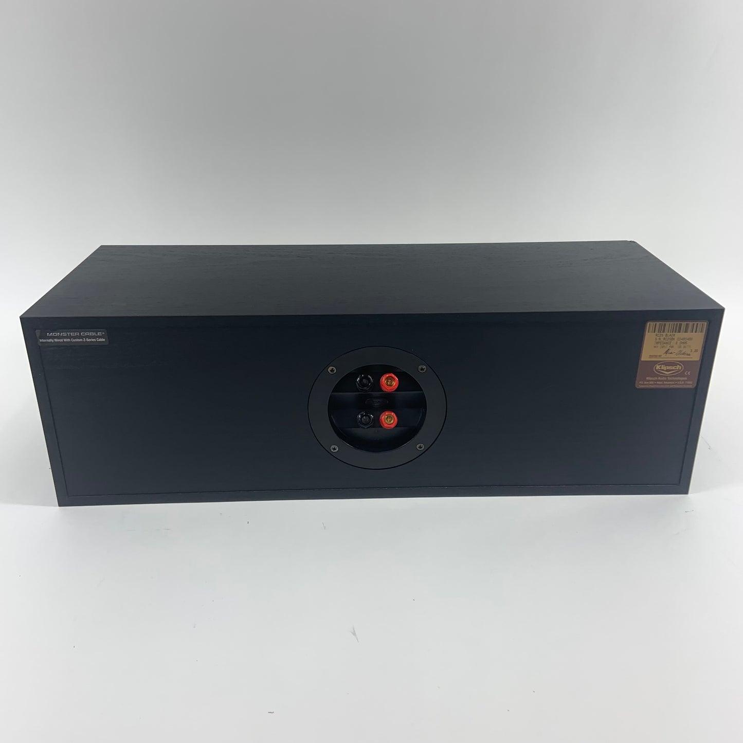 Klipsch Reference RC-25 Tapered Array Center Channel Loudspeaker W Dual Woofers