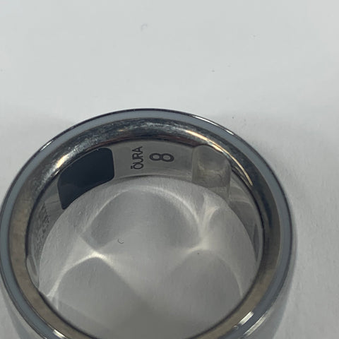 Oura Ring Gen 4 Black Size 8 Smart Ring