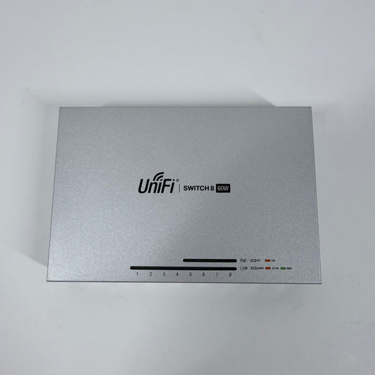 Ubiquiti UniFi Switch 8 60W Dual-Band Wi-Fi 8 Port Network Switch