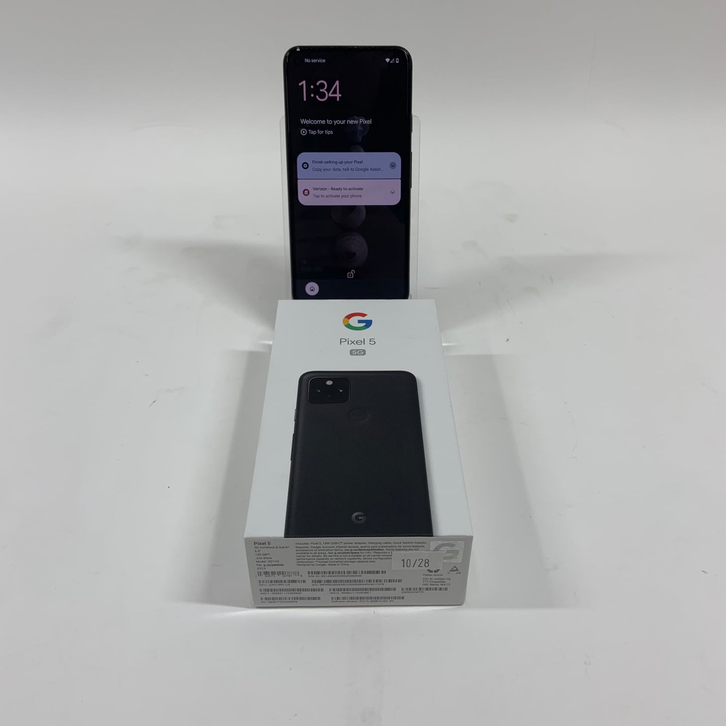 Verizon Google Pixel 5 128GB Black